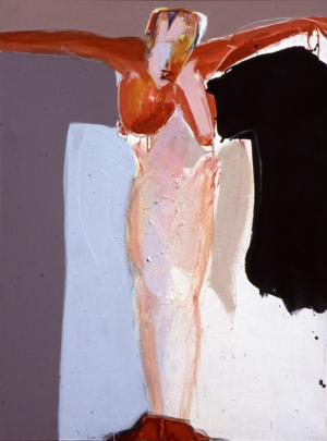 Malerei auf Leinwand – <b>Jesin</b>, Acrylfarbe auf Leinwand, 160 x 120 cm, 1988